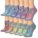 Colorful Striped Grey Socks