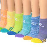 RONNOX Women's 6-Pairs Low Cut Running & Athletic Performance Tab socks Medium/Large WRLT13-A-ML -  Socks