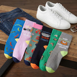 Men's Vegetable Socks - 6 Pairs