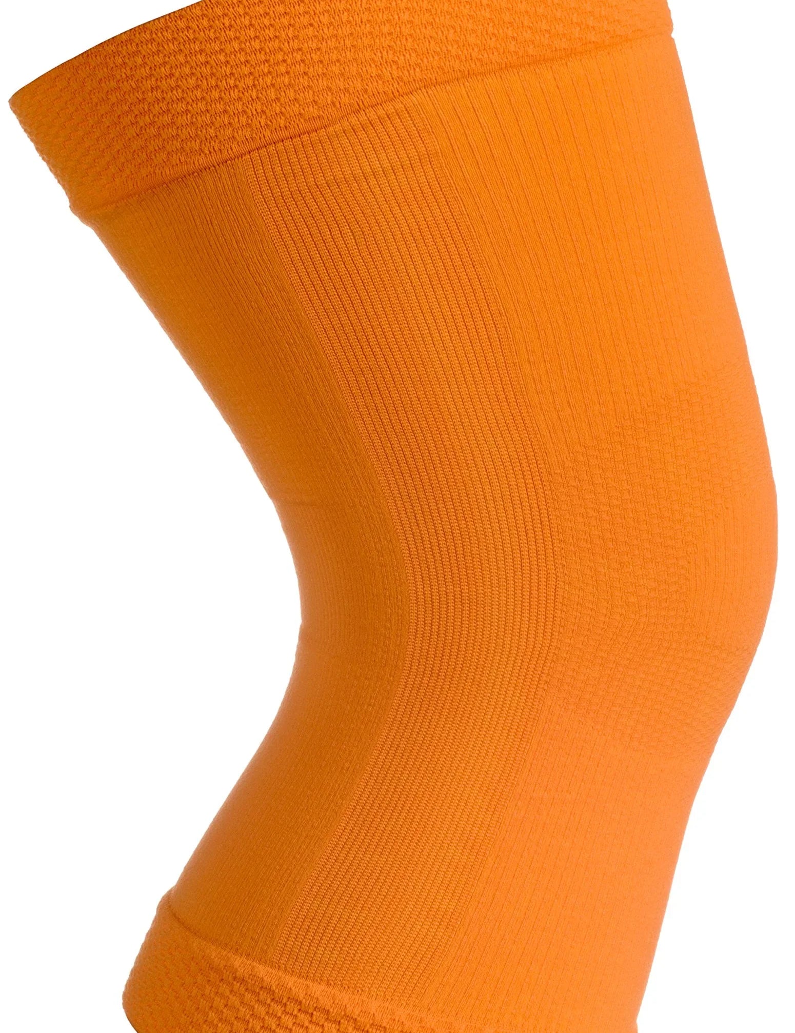 Ronnox Knee Compression Sleeve Support, Good for Sports Play, Running, Excersize/Workouts, Jogging, Jumping, Hiking, Swollen Muscle Pain Relief, CP04B-ORN - Socks