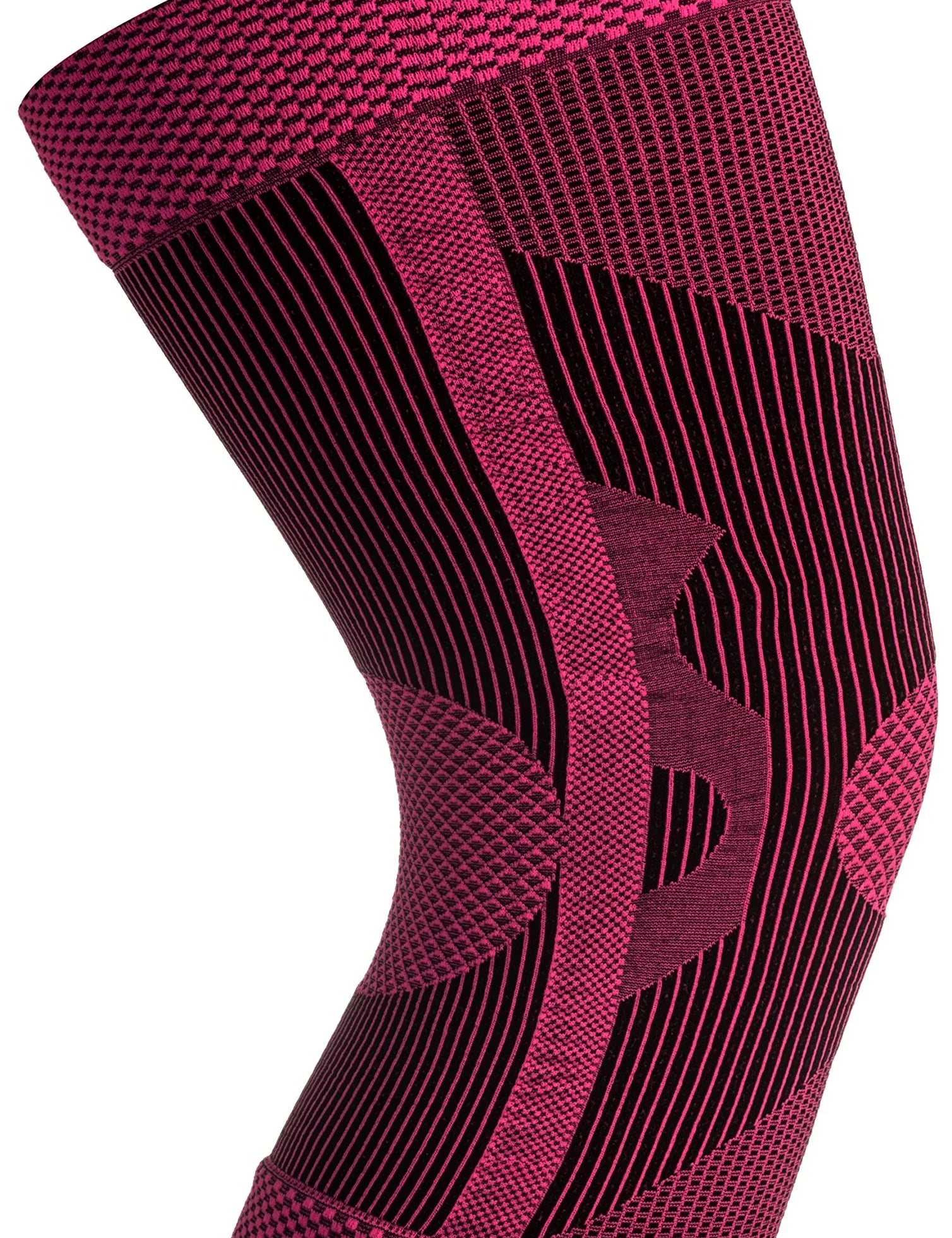 RONNOX Knee Compression Sleeve Support, Good for Sports Play, Running, Excersize/Workouts, Jogging, Jumping, Hiking, Swollen Muscle Pain Relief, CP04C-PNK - Socks