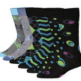 Men's Eclectic Socks - 6 Pairs