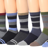 RONNOX Wool Blend Trekking Hiking Outdoor Sports Performance Cushioned Crew Socks, For Men & Women 6 Pairs RHK13-14-M - Tipi Toe Socks
