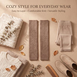 Women's Light Brown Leg Warmers