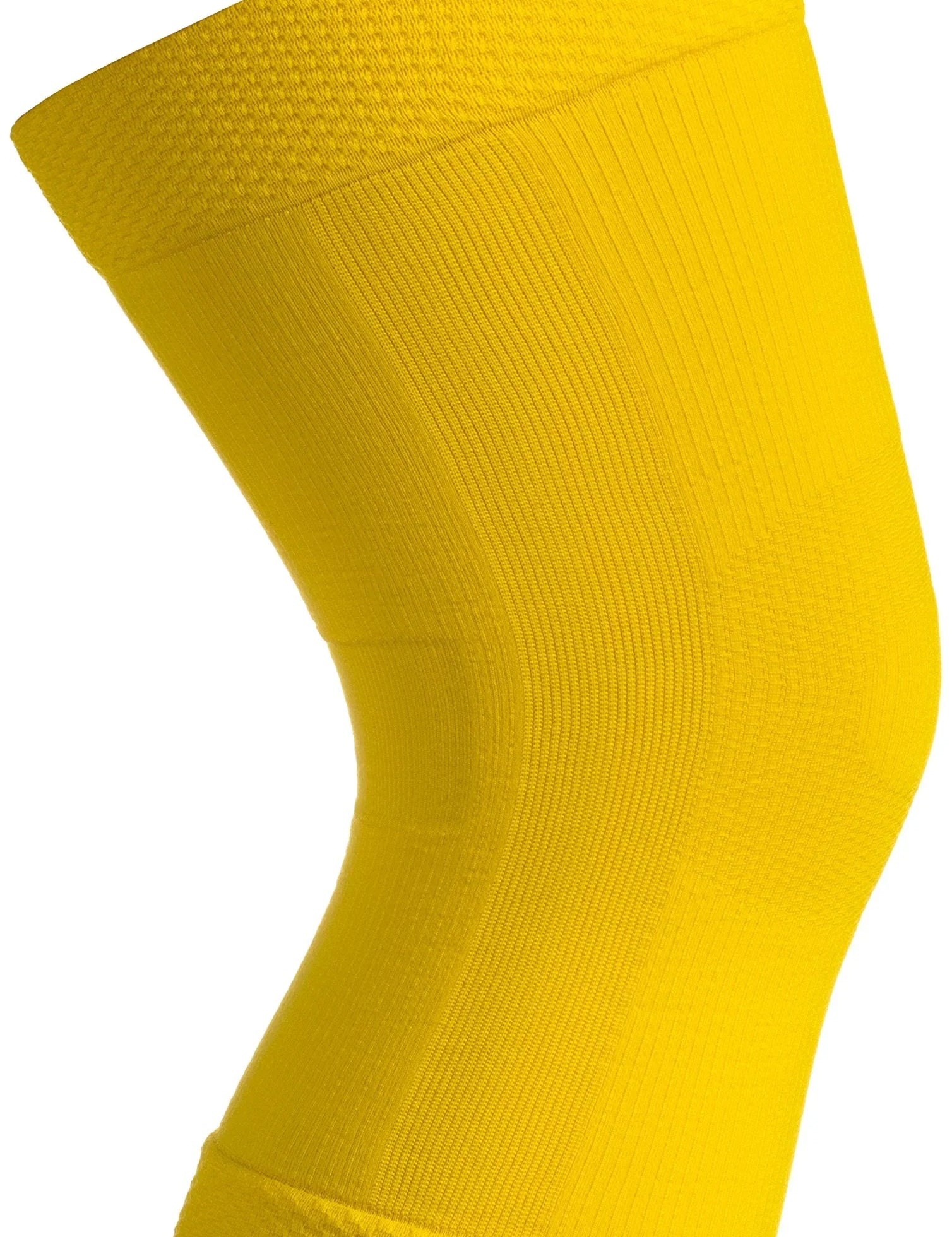 RONNOX Knee Compression Sleeve Support, Good for Sports Play, Running, Excersize/Workouts, Jogging, Jumping, Hiking, Swollen Muscle Pain Relief, CP04B-YEL - Socks