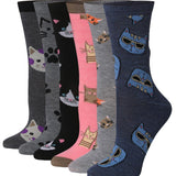 Soft Paw Palette Patterned Socks - 6 Pack