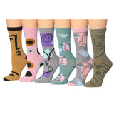 Modern Bold Abstract - 6 Pairs