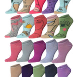 Doodle No Show Socks