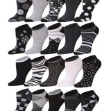 Snowflake No Show Socks