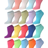 Pastel No Show Socks