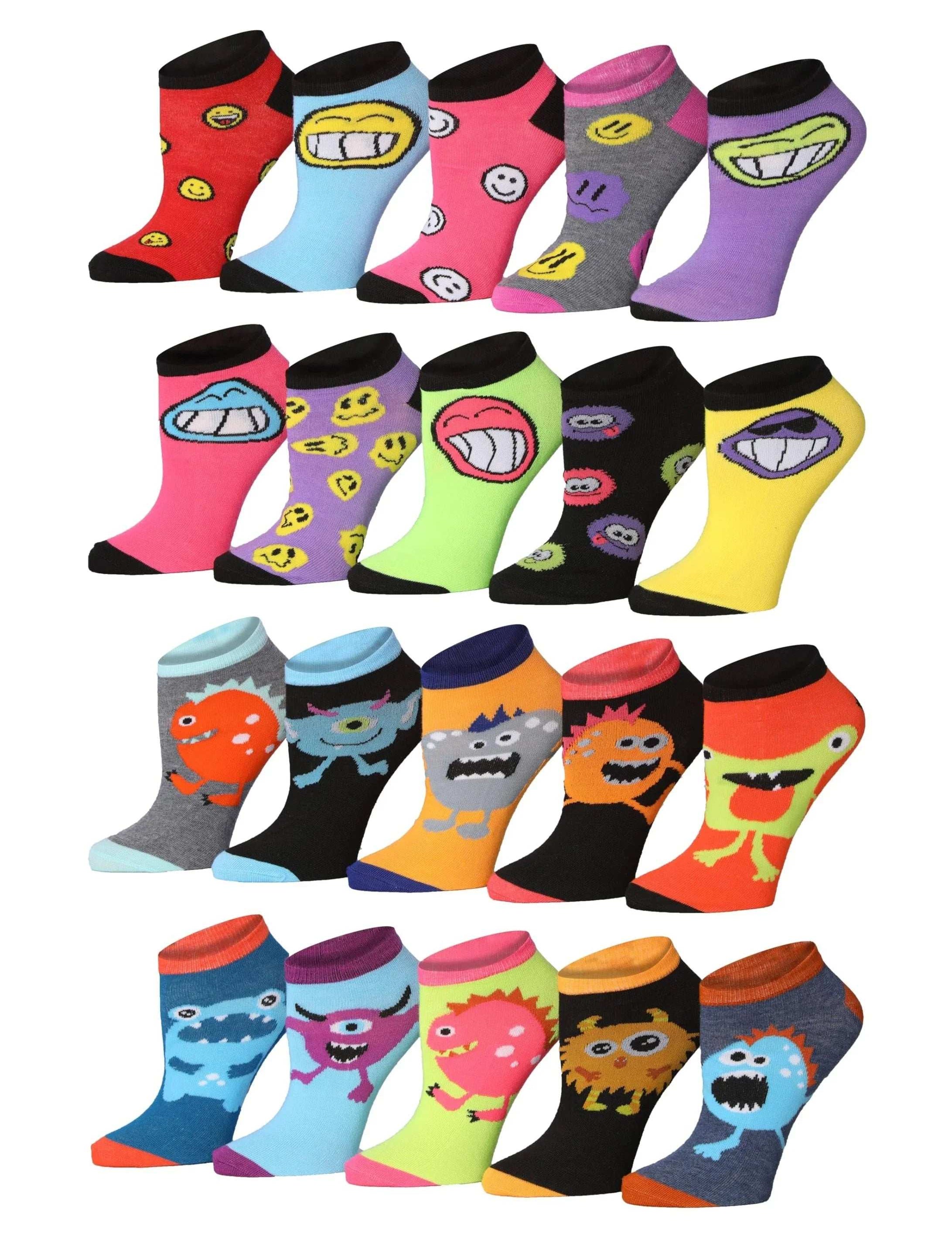 Monster No Show Socks