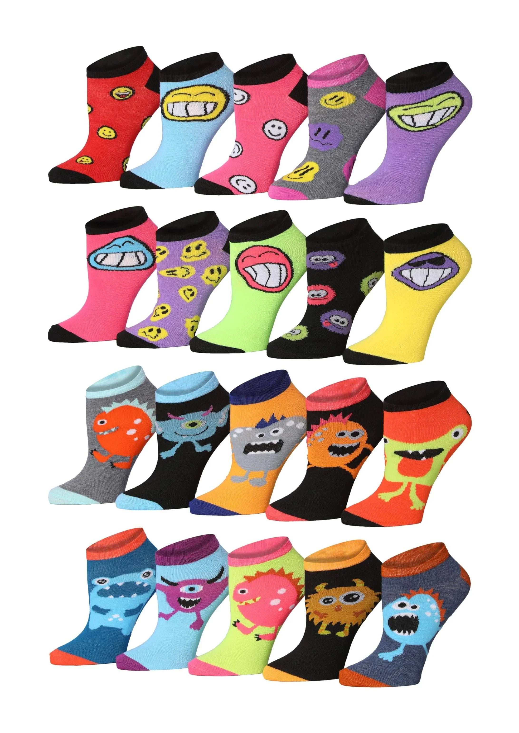 Monster No Show Socks