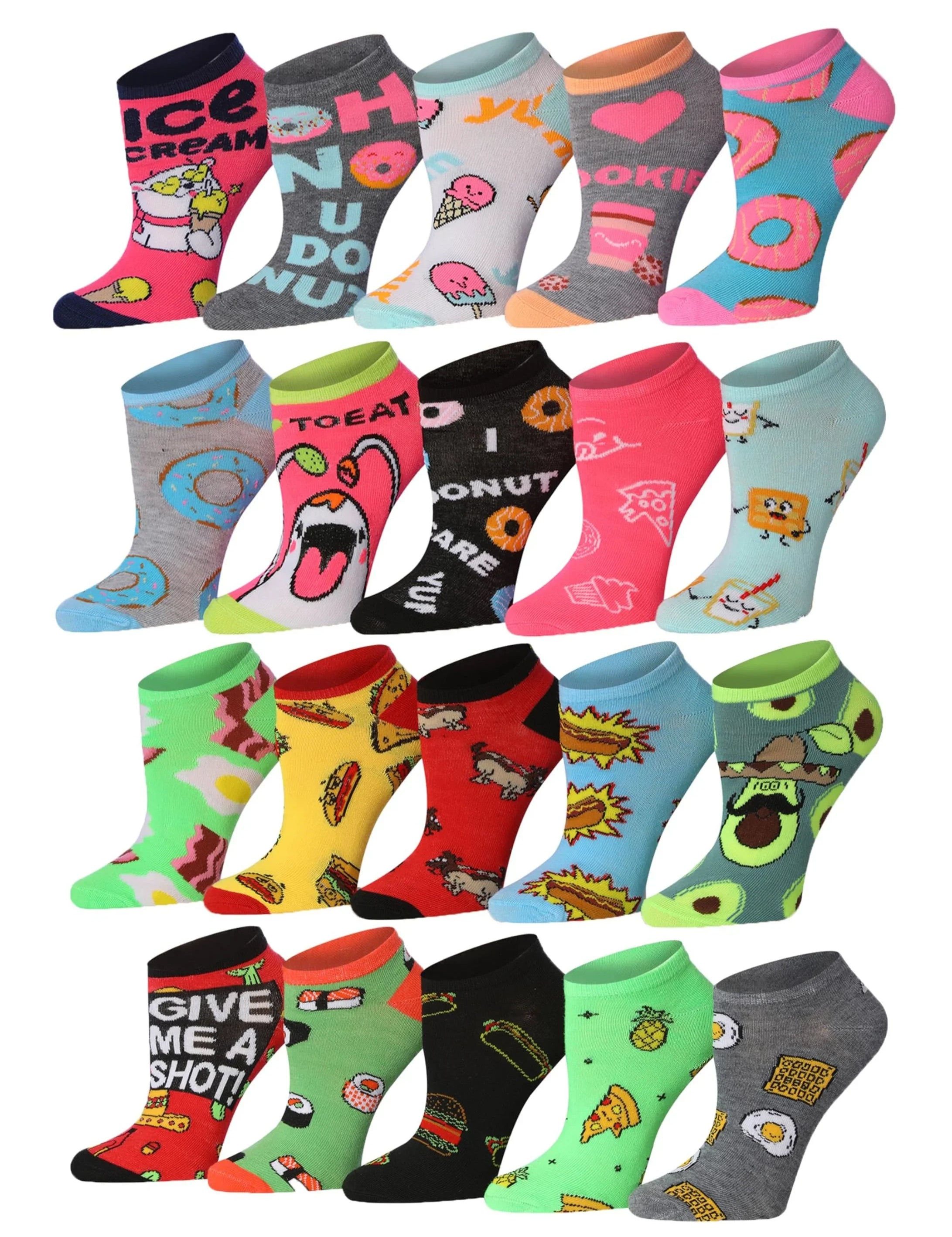Sweet Fast Food Socks