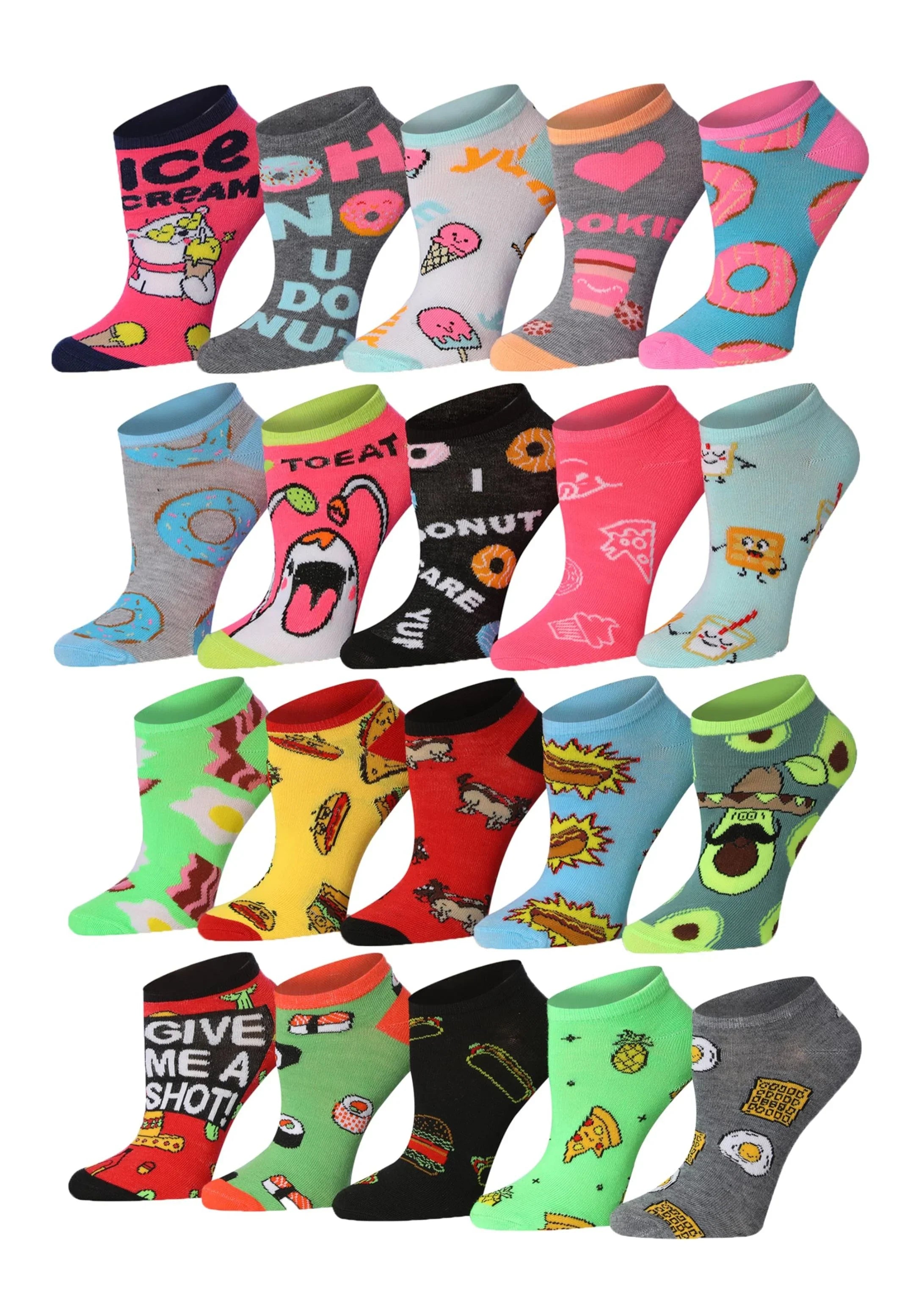 Sweet Fast Food Socks