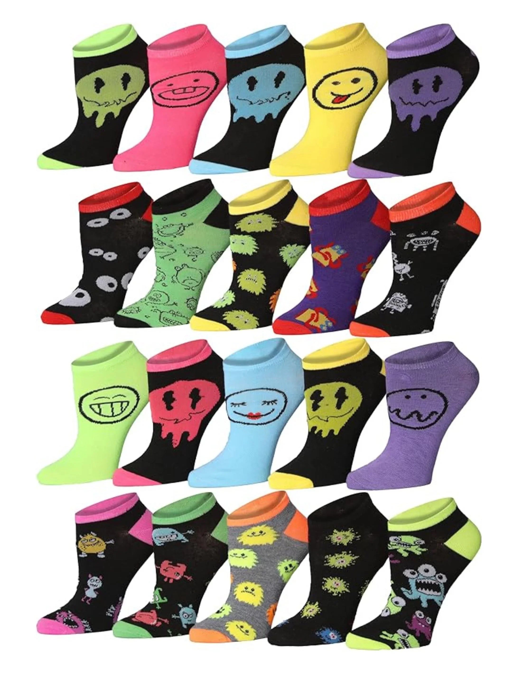  Funny Emoji Socks