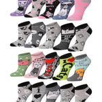Cat & Dog No Show Socks