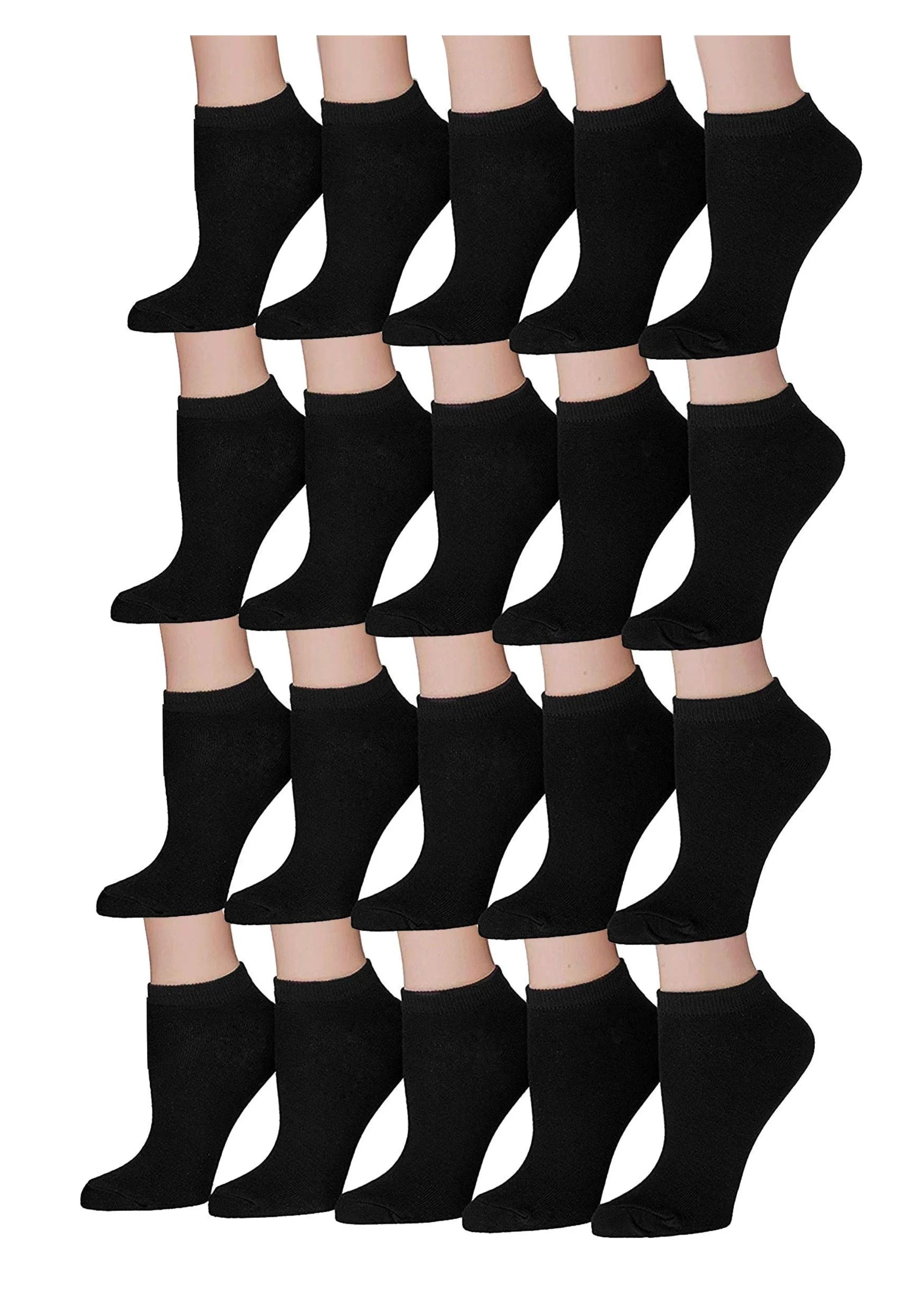 Dark No Show Socks
