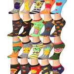 Fast Food No Show Socks