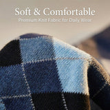 Men's Heather Argyle Socks - 12 Pairs