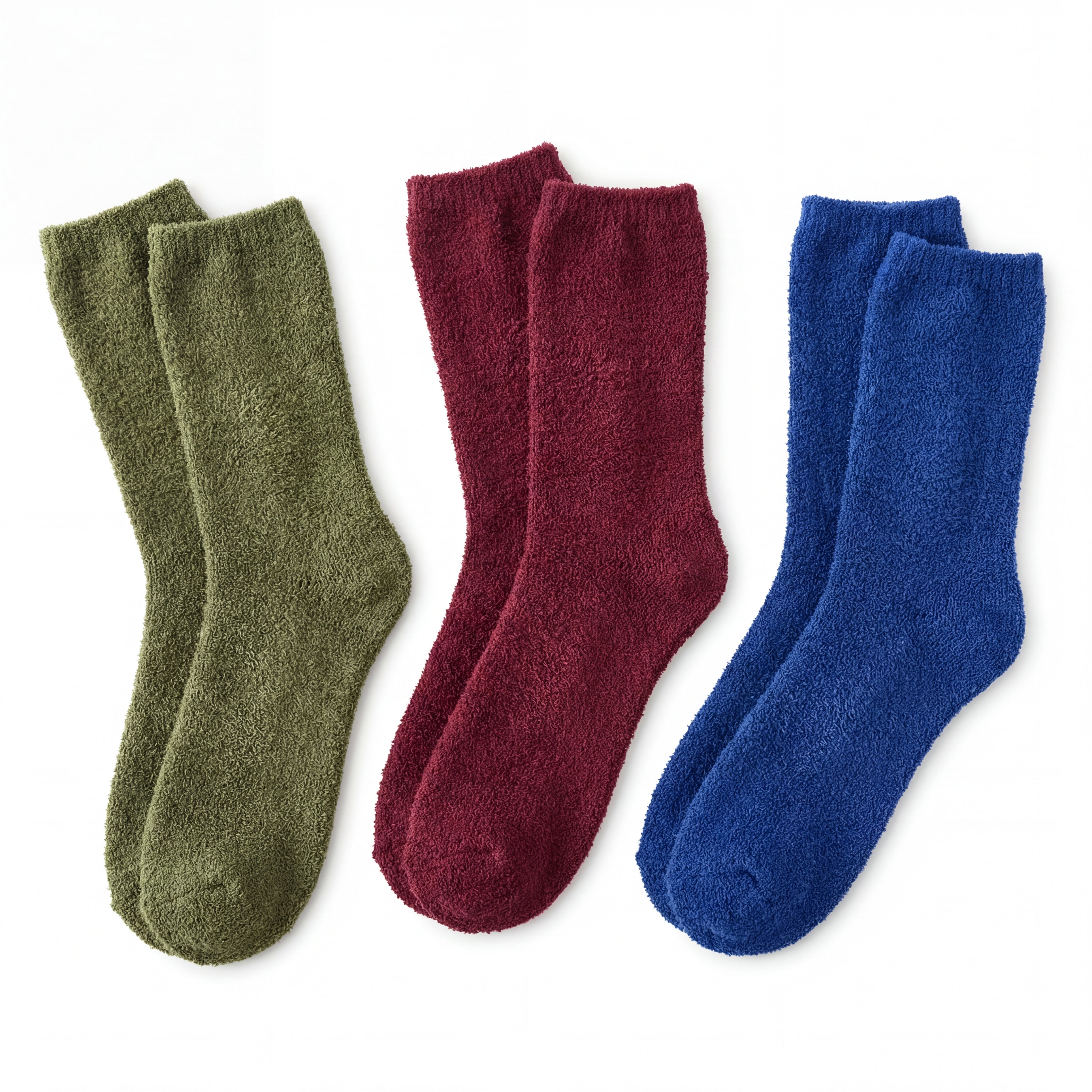 Slate Serenity Fuzzy Socks