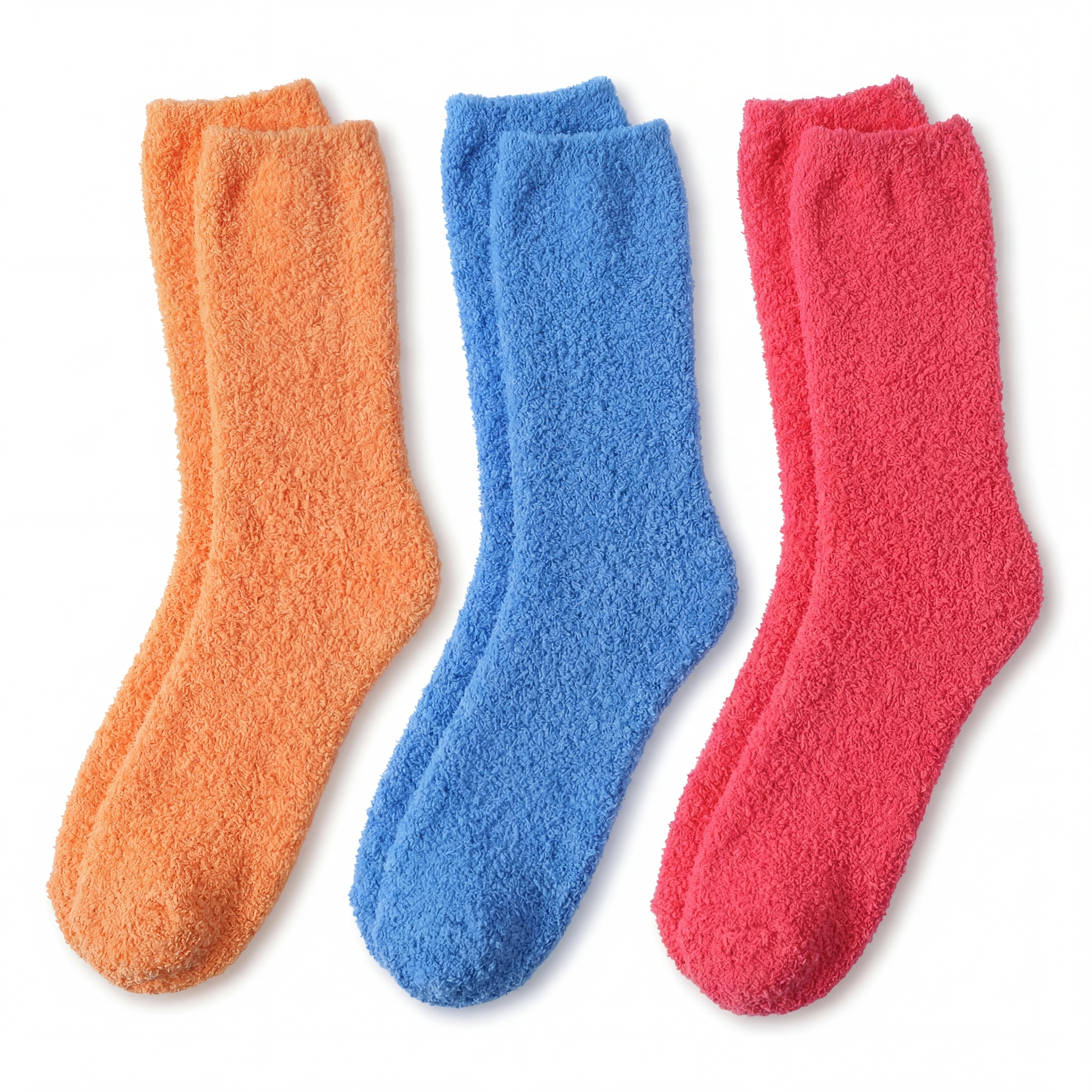 Citrus Fuzzy Socks