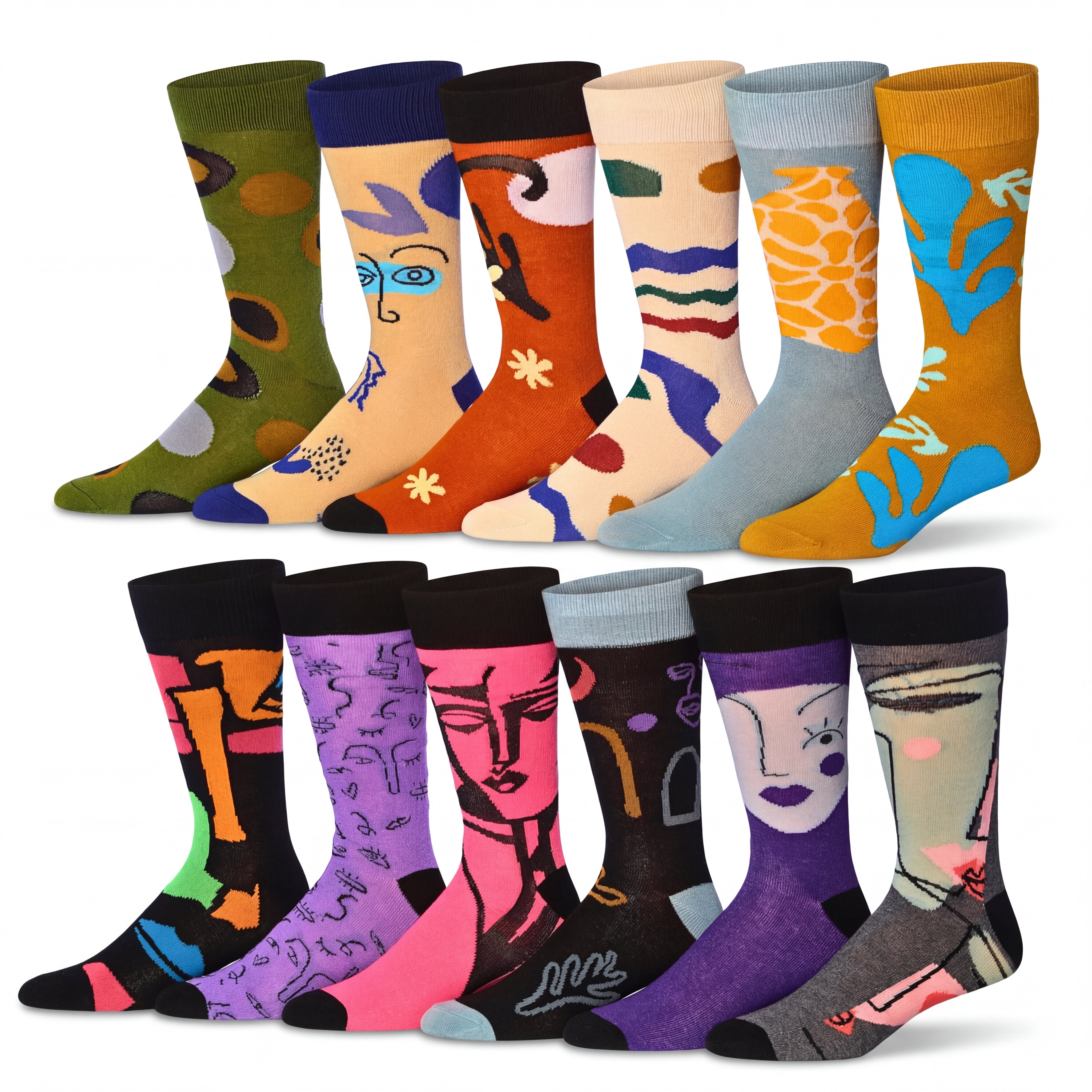 Multicolor Elegant Socks