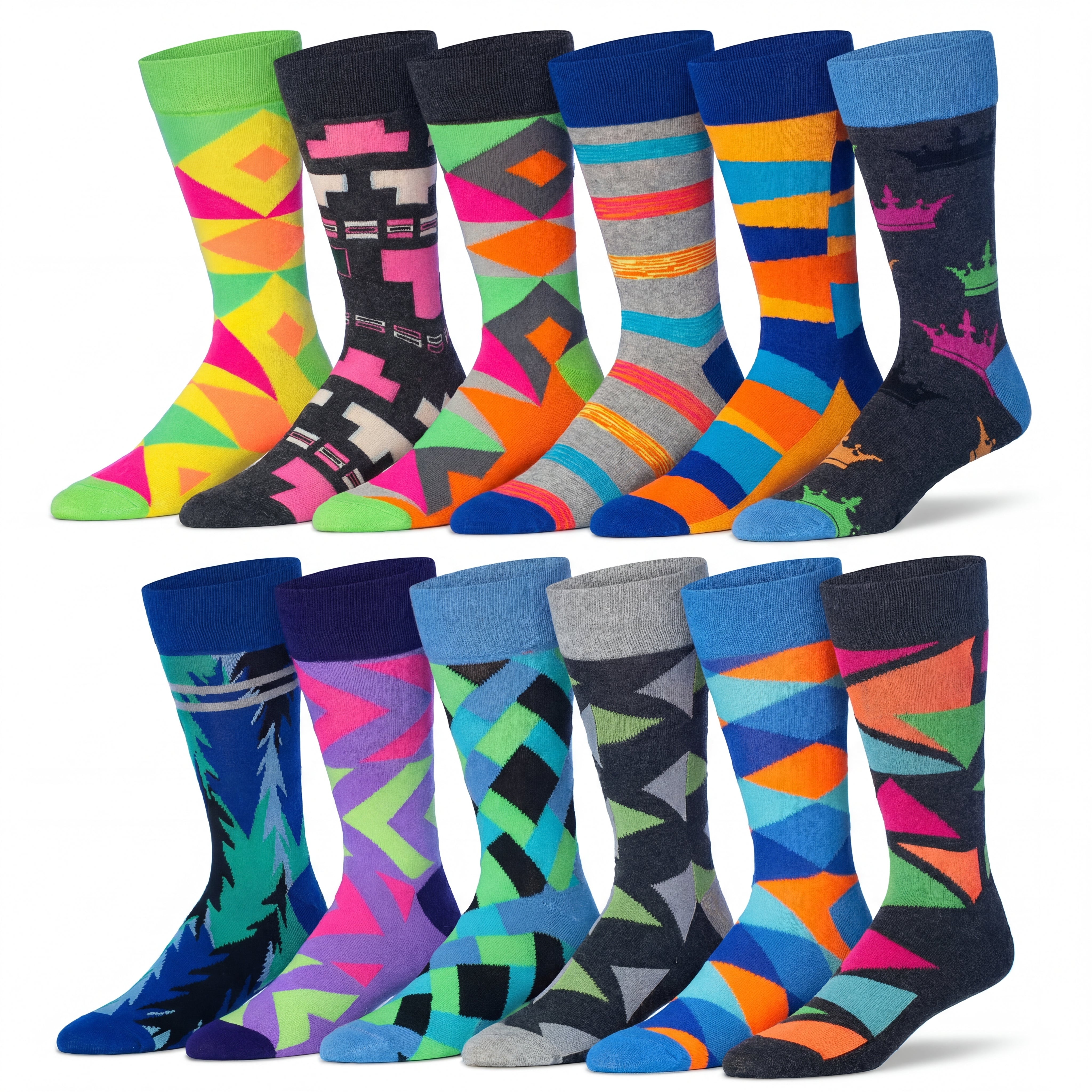 Men's Geo Mix Socks
