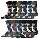 Heather Argyle Socks