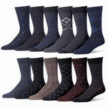 Men's Charcoal Socks - 12 Pairs