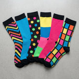Geometric Shapes Stripes Socks - 2 Pack/ 4 Pack /8 Pack/ 12 Pack