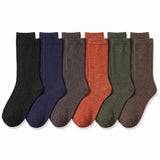 Women's Colorful Nighttime Crew Socks - 6 Pack