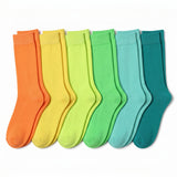 Solid Design Dress Socks - 6 Pack