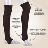 Women's Knee High Stirrup Socks