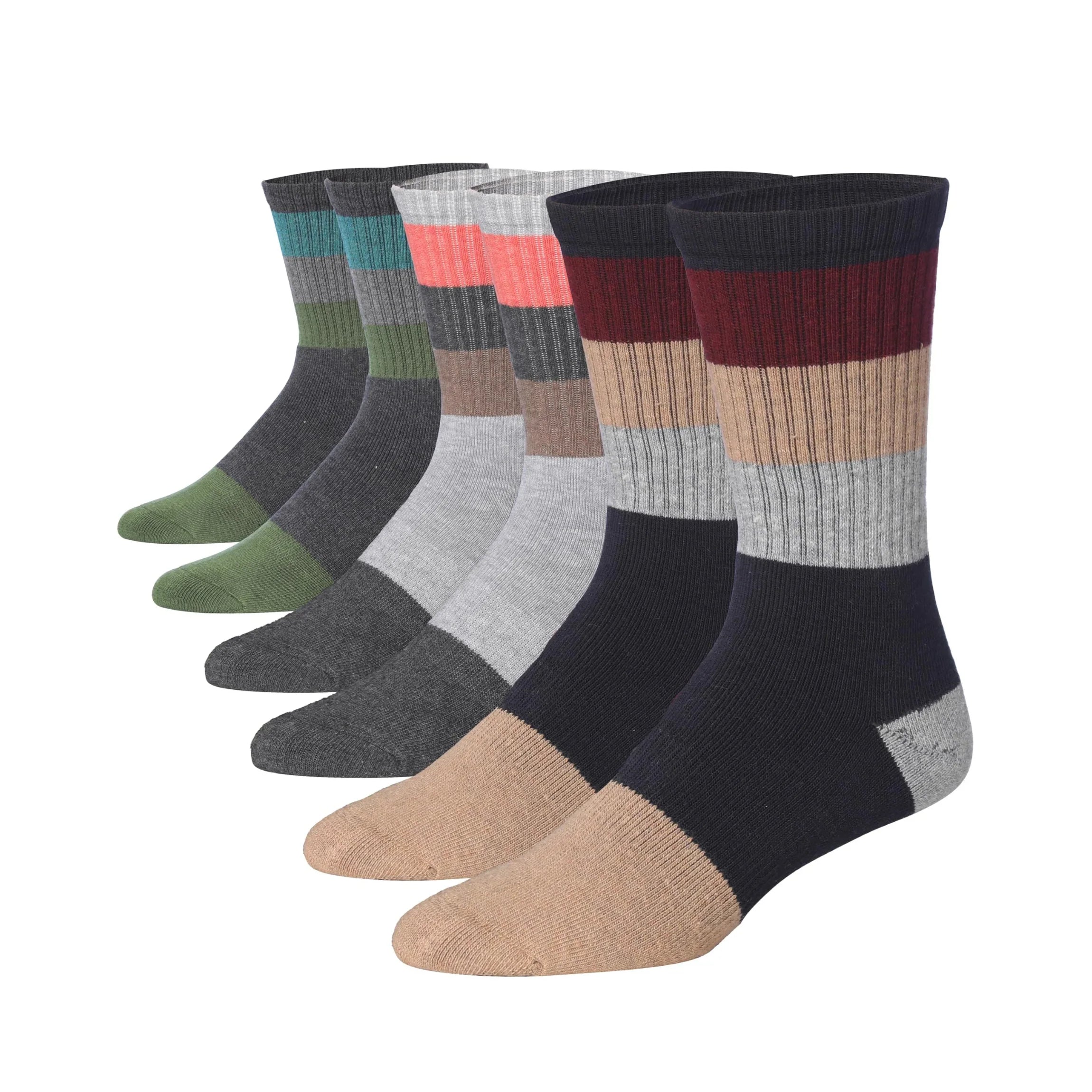Colorful Accents Dress Socks