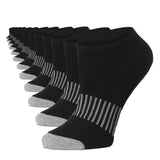 Grey Stripe Low Cut Socks