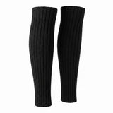 Women's Black Long Leg Warmers