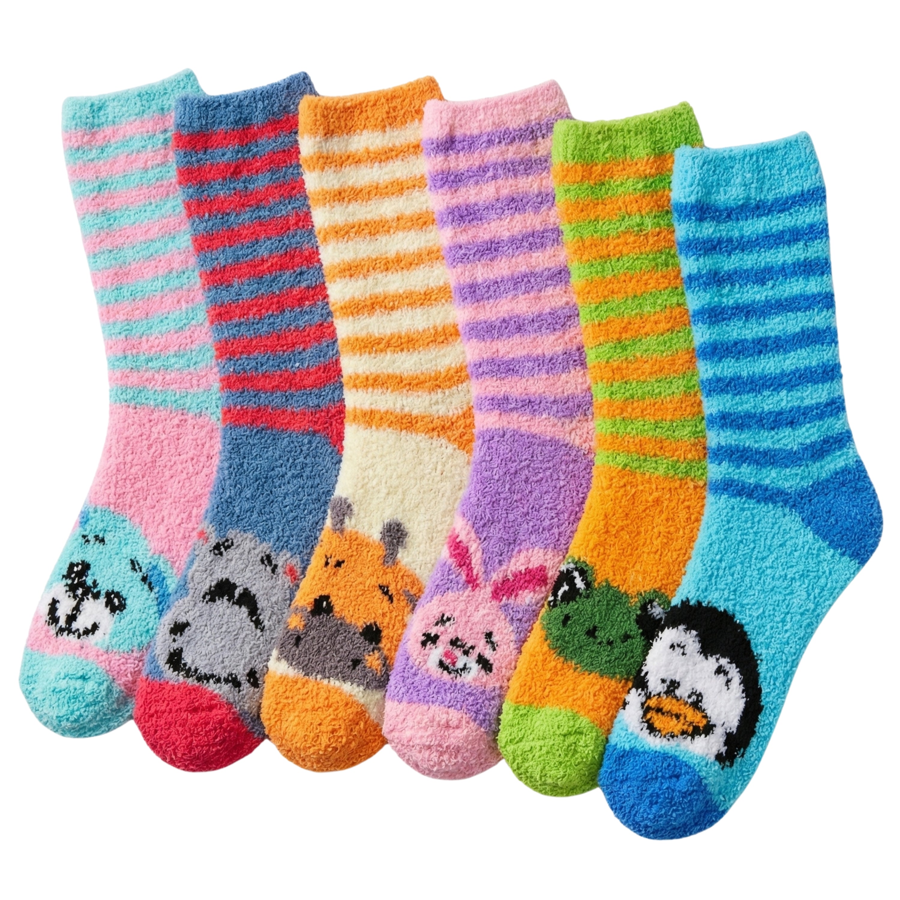 Jungle Fuzzy Socks