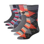 Men's Argyle and Stripes Socks