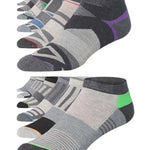 Men's Grayscale Stripes Sports Socks