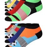  Men's 12-Pairs Performance Low Cut Athletic Solid Classics & Soccer Colorful Patterned Sport Socks - Socks