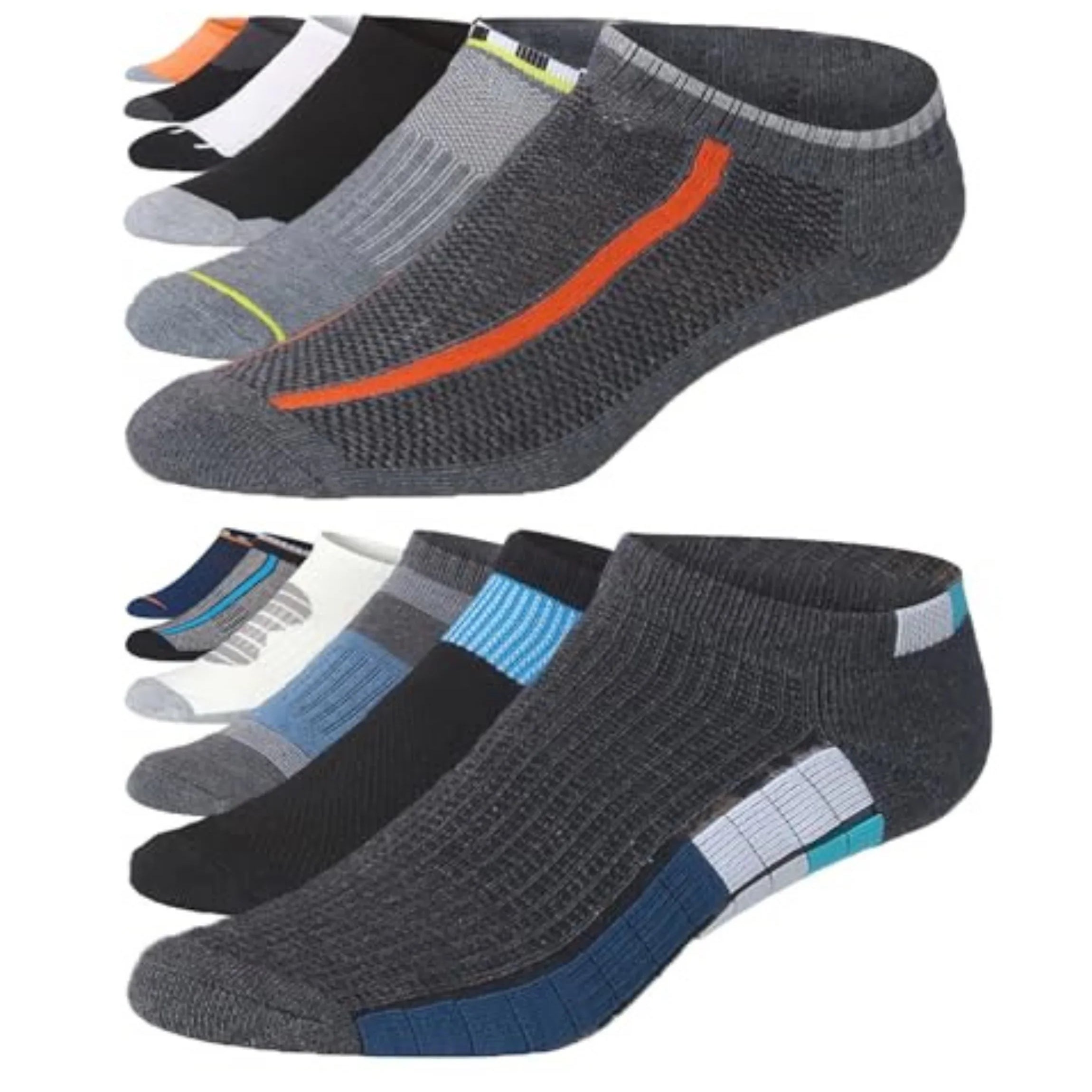 James Fiallo Men's Contrast Design Sports Socks