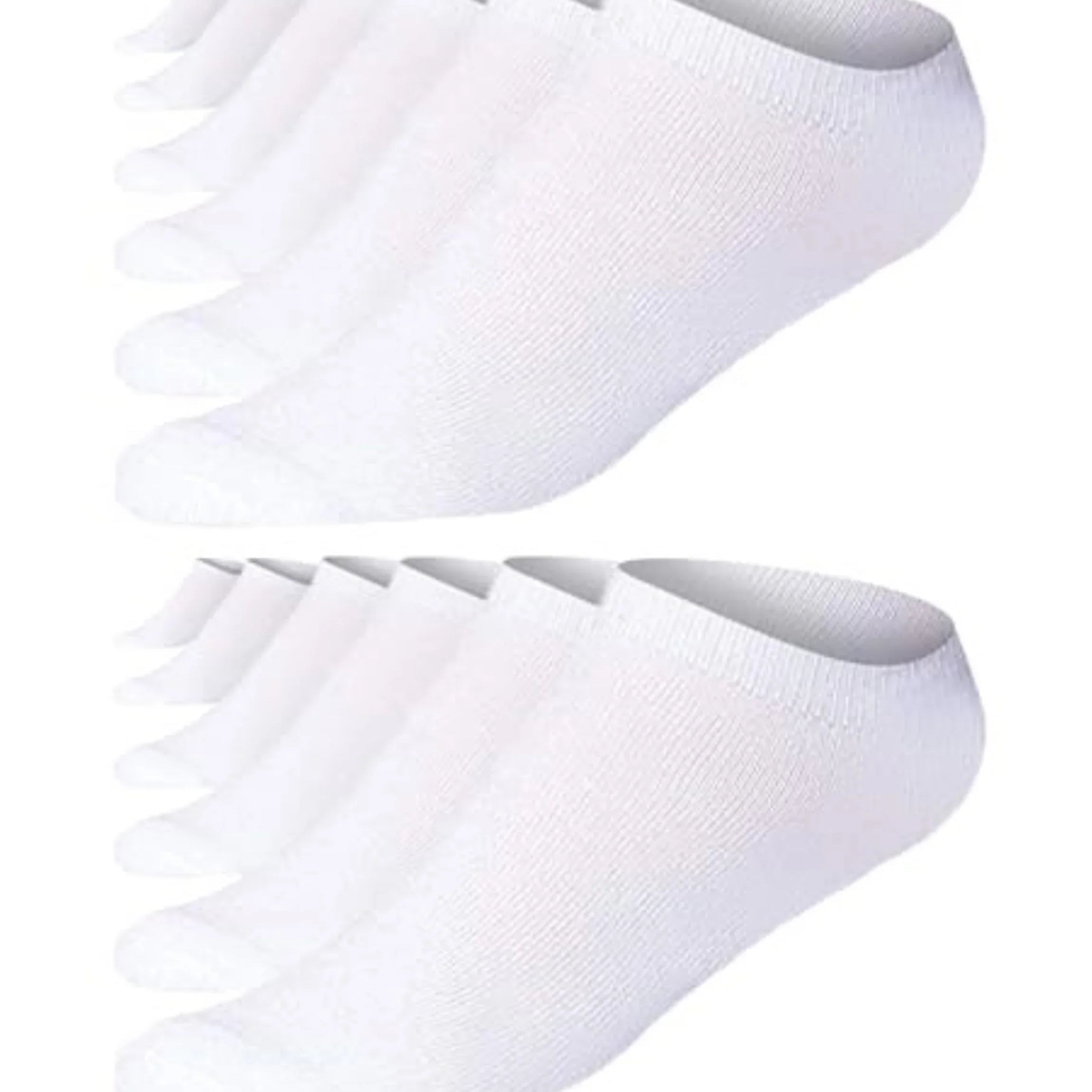 Men's White Sports Socks