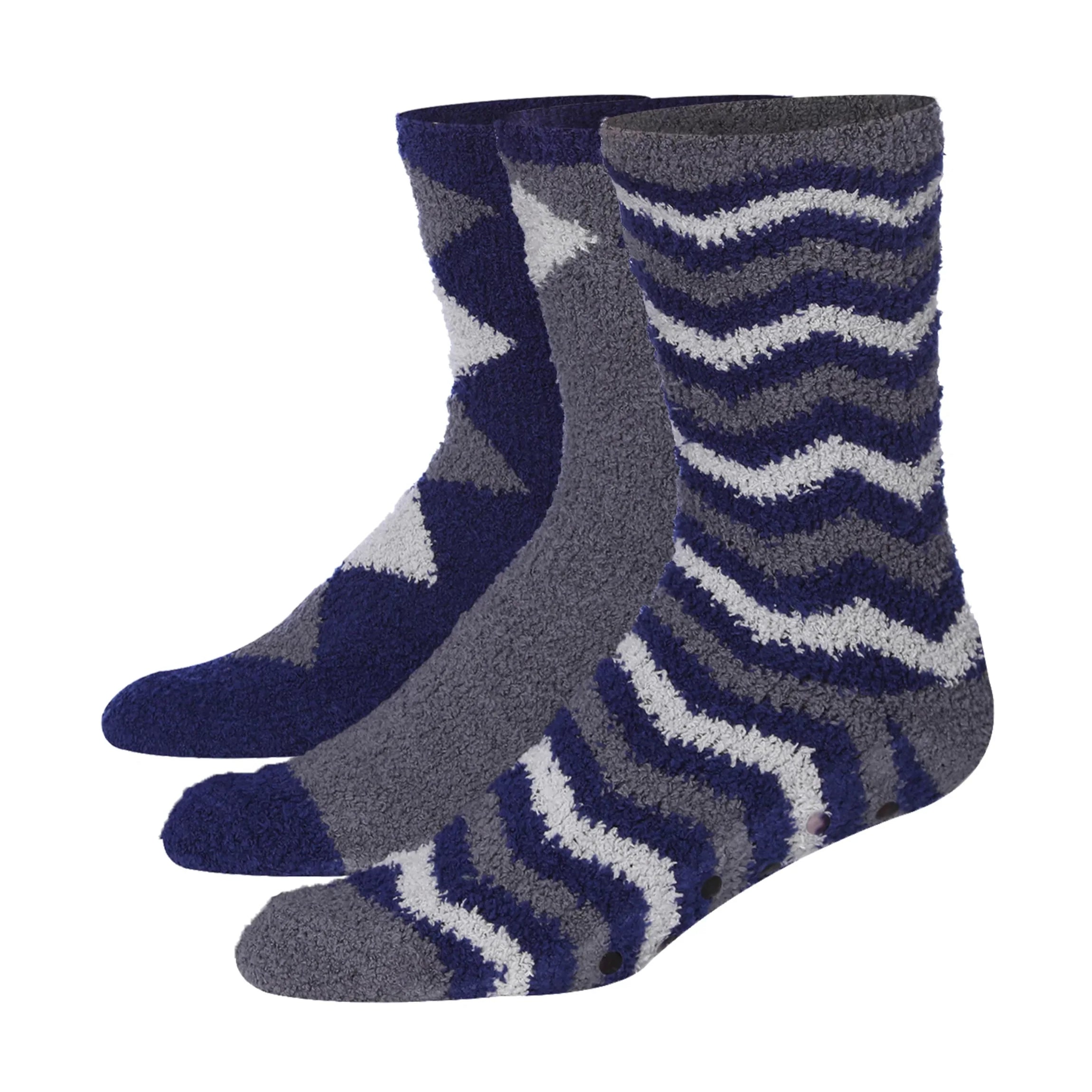 Men's Zigzags Fuzzy Socks