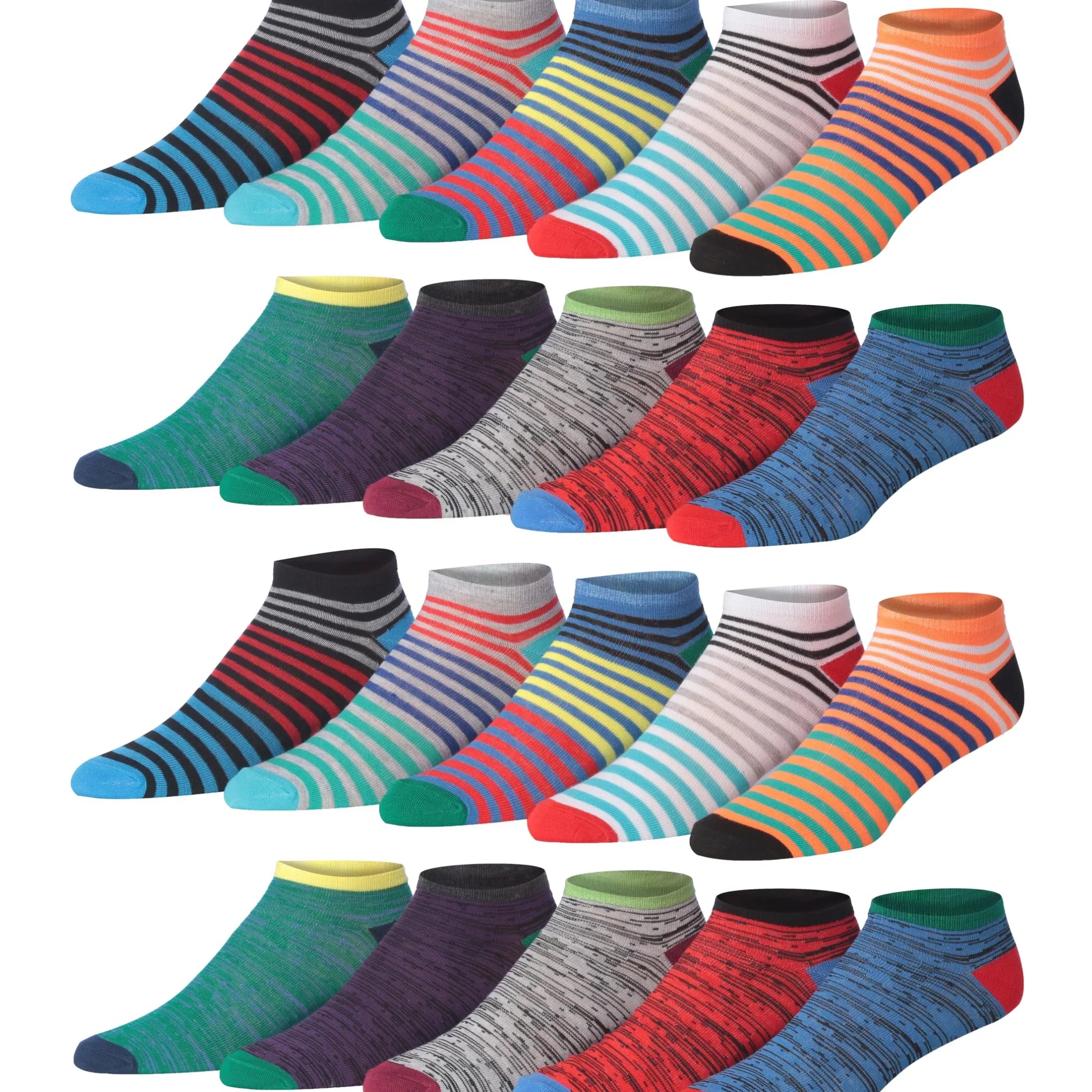 Men's Multicolor Stripes Socks