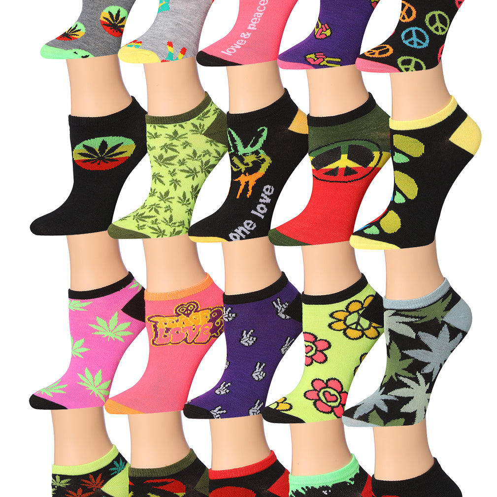 Women's Treandy Leafy Show Socks