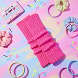 Women's Pink Leg Warmers