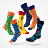 Men's Treats Socks - 6 Pairs