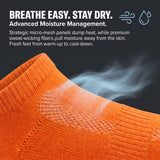 Mix Colors No Show Running Socks -  6 Pack