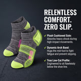 Women's Grey Socks - 6 Pack