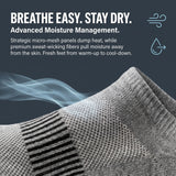 Women's Grey & Black Striped Socks - 6 Pack